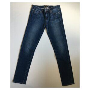 PAIGE Premium Denim Rita Wash Peg Skinny 5 Pocket Logo Hardware Jeans